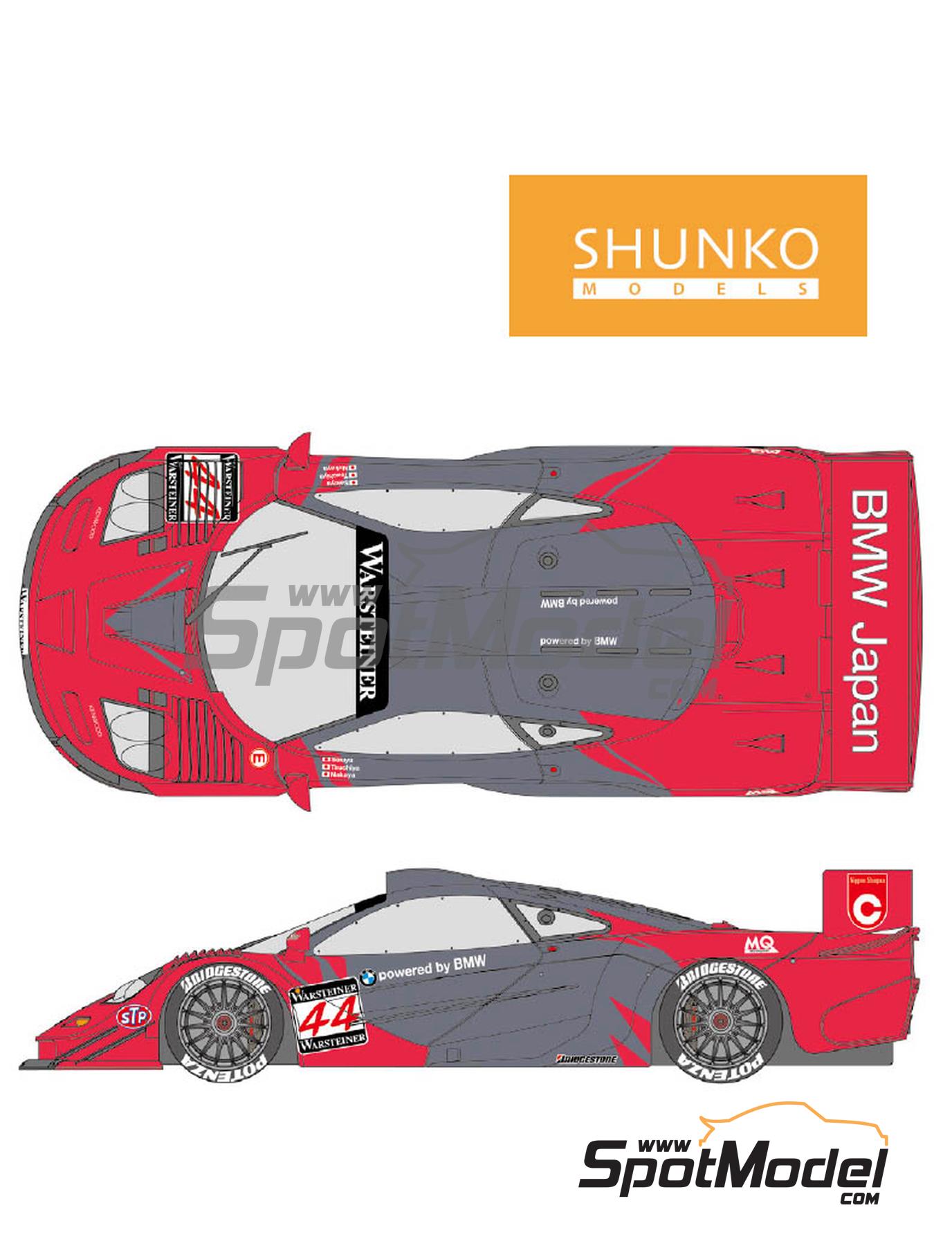 Shunko Models SHK-D512: Marking / livery 1/24 scale - McLaren F1